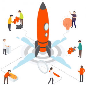 rocket illustration